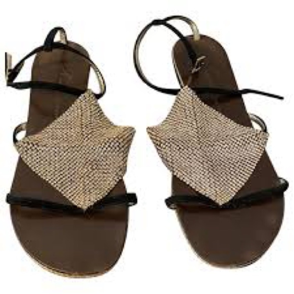 Giuseppe Zanotti flat sandals 38.5